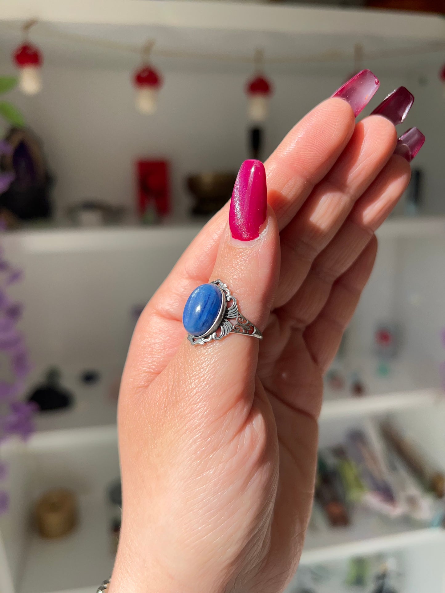 Anello in Cianite 2💙(argento 925)