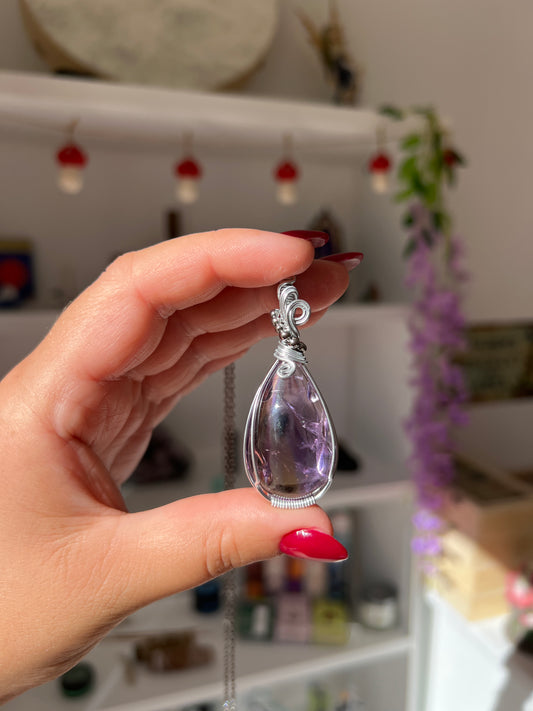 Collana con Ametrino✨💜