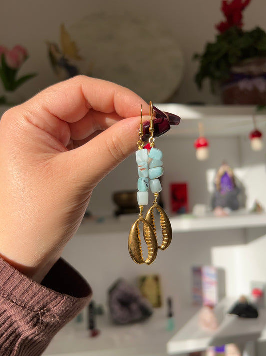 Orecchini in Larimar🌊