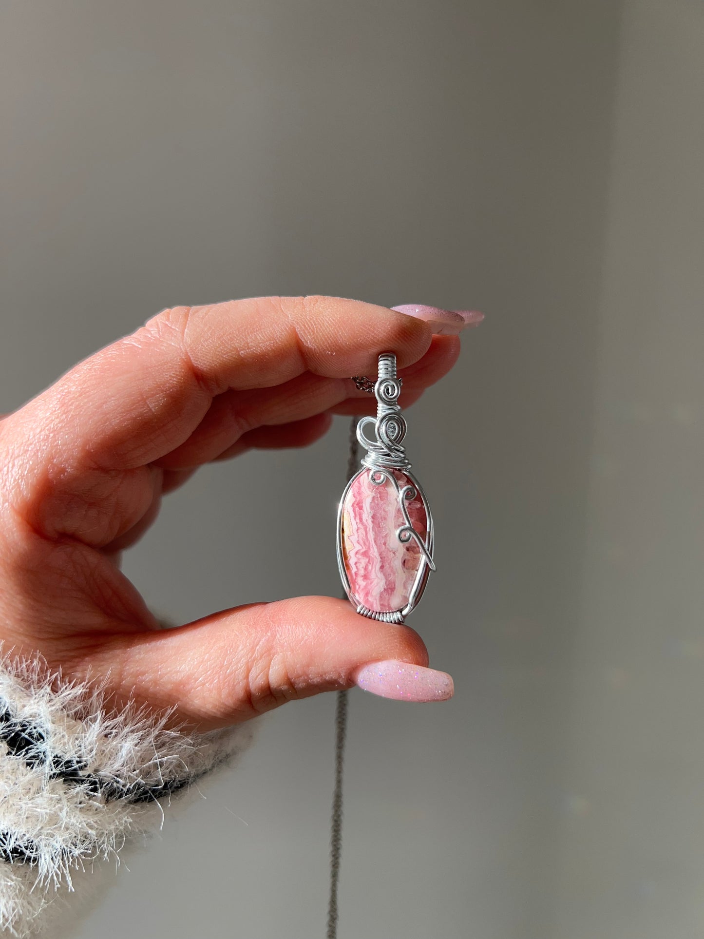 Collana in Rodocrosite🍬