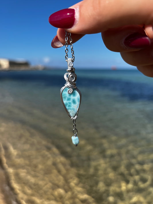Collana in Larimar 11🌊