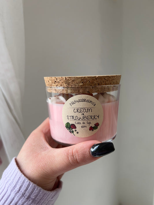 Candela “Crema di Fragola”🍓