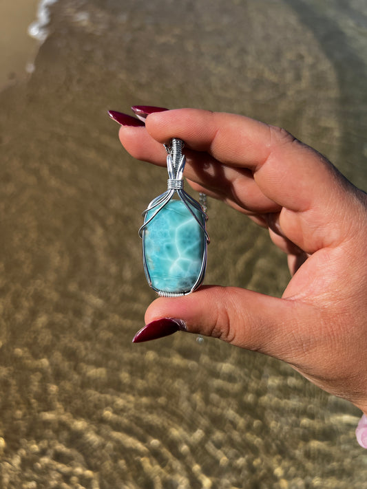 Collana in Larimar 9🌊