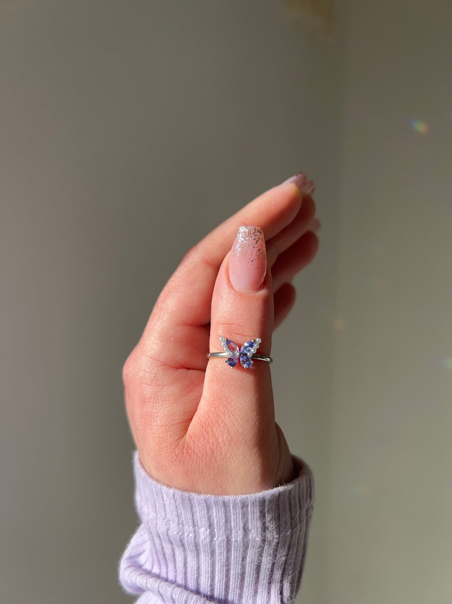 Anello Farfalla Tanzanite🦋(argento 925)