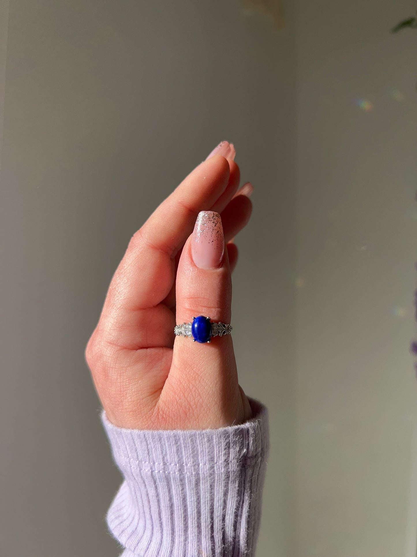Anello in Lapislazzuli💙(argento 925)