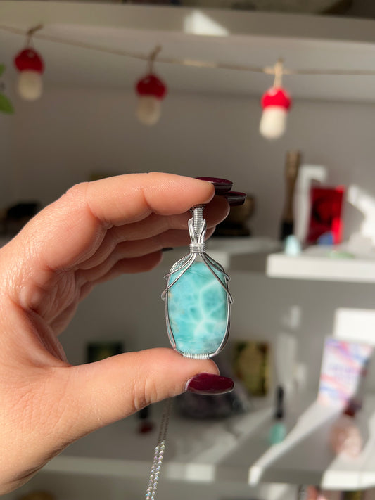 Collana in Larimar 8🌊