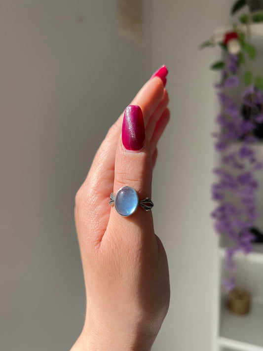 Anello in Acquamarina 2(argento 925)🌊