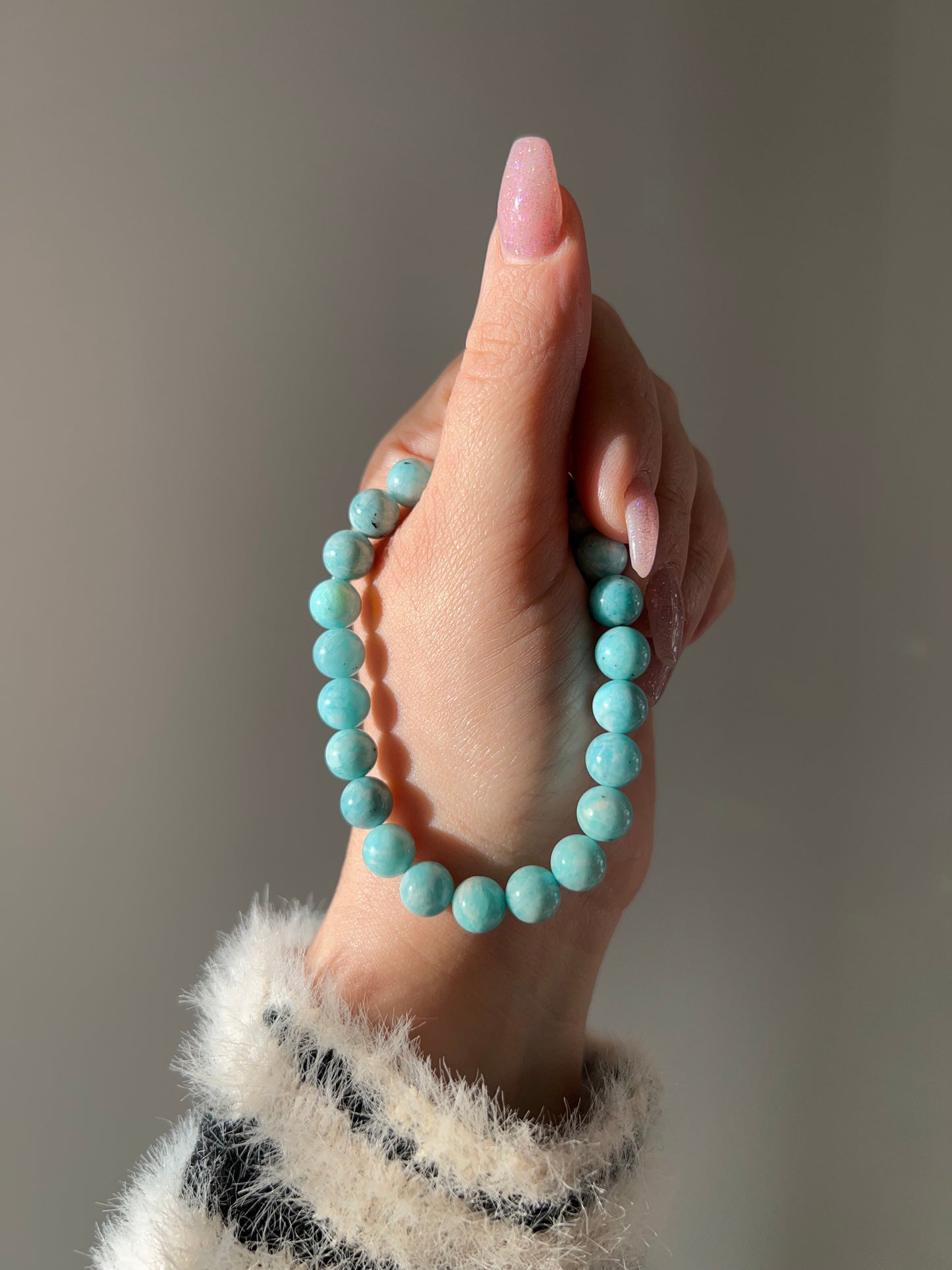 Bracciale in Amazzonite🩵