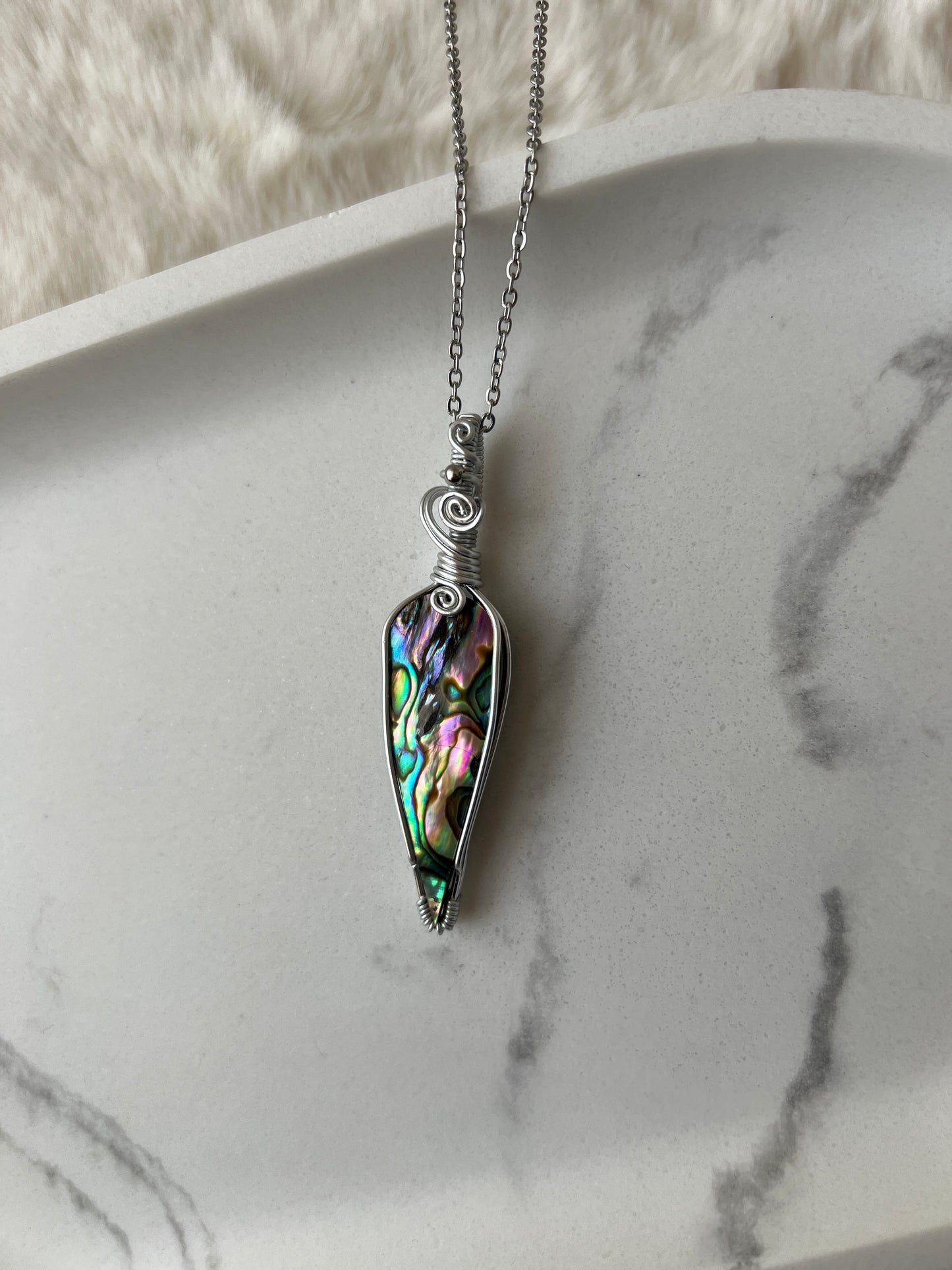 Collana in Abalone