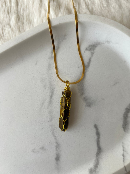 Collana Occhio di tigre
