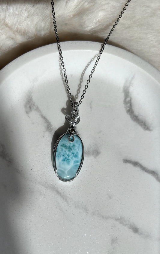Collana in Larimar