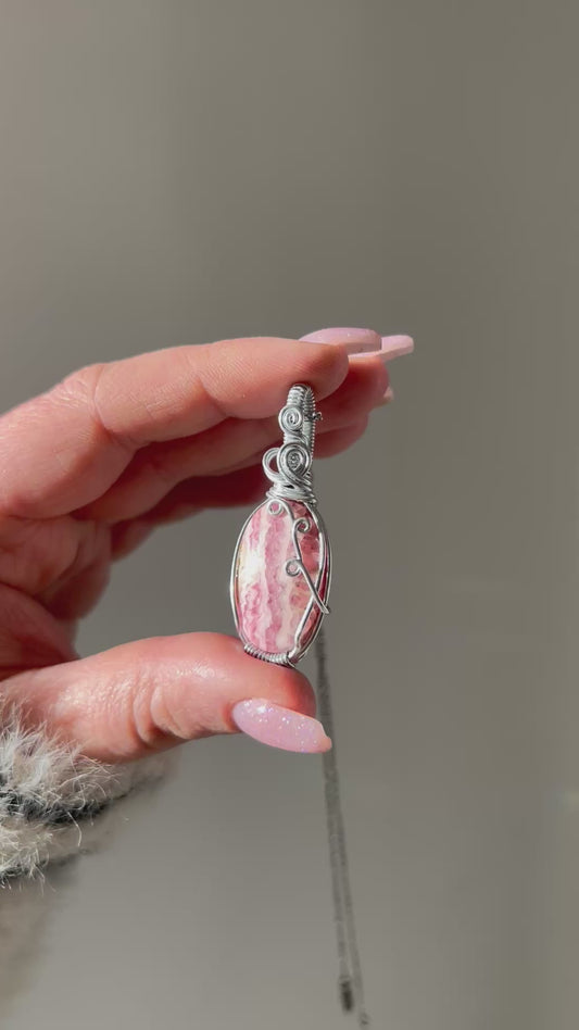 Collana in Rodocrosite🍬
